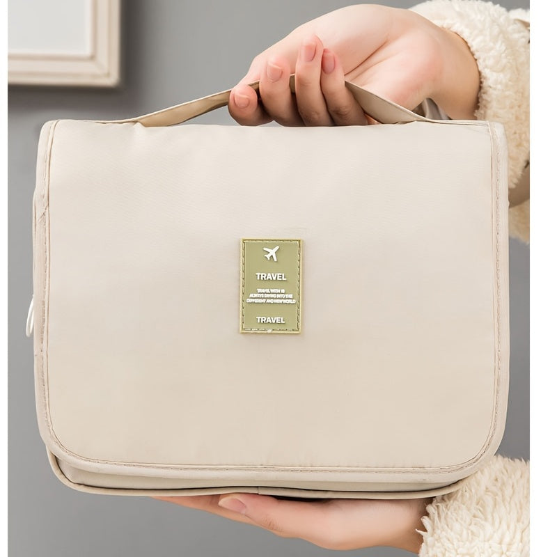 Women's Hanging Travel Toiletry Bag Water Resistant Cosmetic Organizer