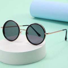 Kids Round Frame Sunglasses UV Protection