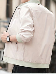 Men's Lightweight Zip Up Windbreaker Jacket