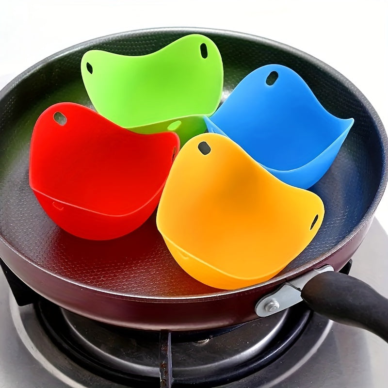 Silicone Egg Poacher Molds Pancake Cookware Tray