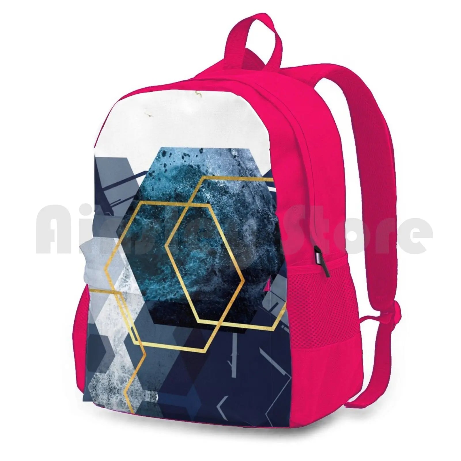 Abstract Landscape Part 2 Backpack Waterproof Camping Travel
