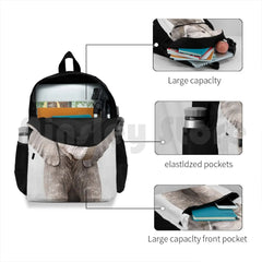 Colorful Outdoor Hiking Backpack Waterproof Camping Travel Elephant