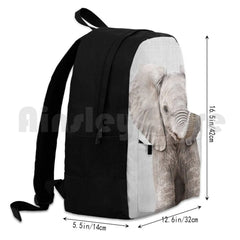 Colorful Outdoor Hiking Backpack Waterproof Camping Travel Elephant