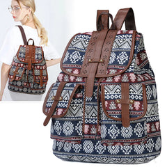 Small Polyester Backpack for Girls Travel Camping
