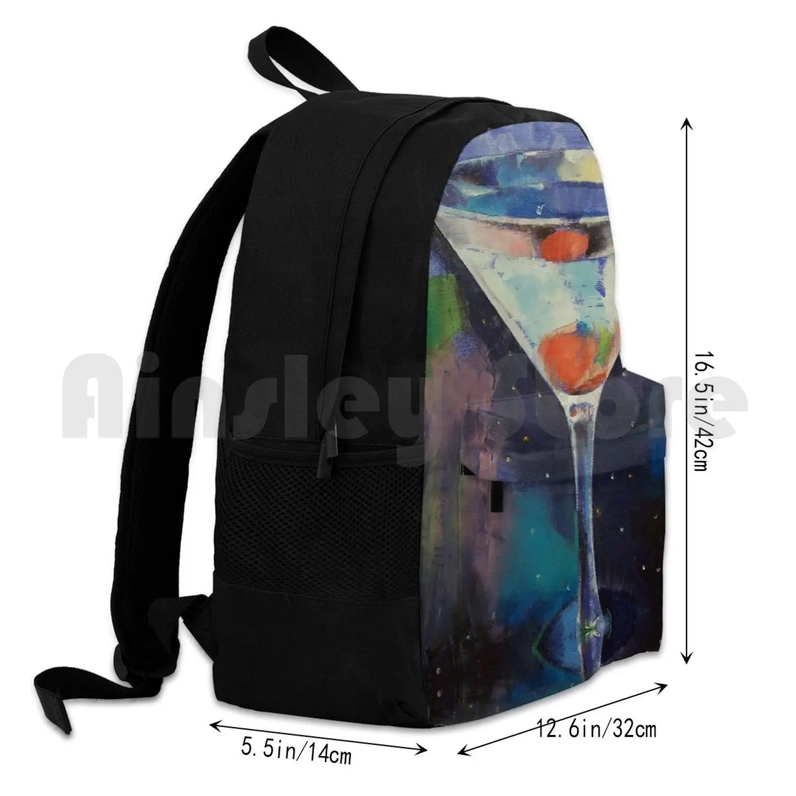 Bombay Sapphire Outdoor Hiking Backpack Waterproof Camping Travel