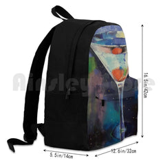 Bombay Sapphire Outdoor Hiking Backpack Waterproof Camping Travel