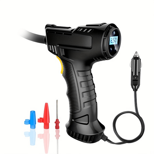 120W Portable Air Compressor Inflator for Car/Bicycle/Balls