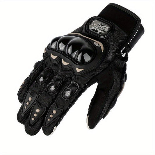 Summer Motorcycle Gloves Hard Knuckle Touchscreen