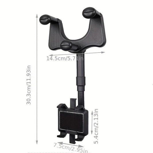 360 Car Rearview Mirror Phone Holder