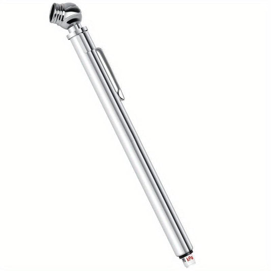Stainless Steel Tire Pressure Gauge 10-75PSI 1 Pack
