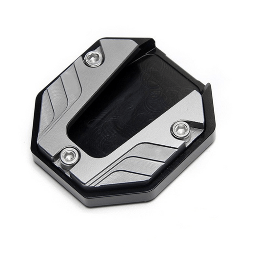 Aluminum Alloy Motorcycle Kickstand Extender Foot Pad Support Plate