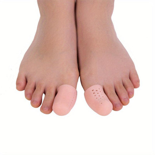 2pcs Big Toe Protector Anti-wear Silicone Foot Finger Protector