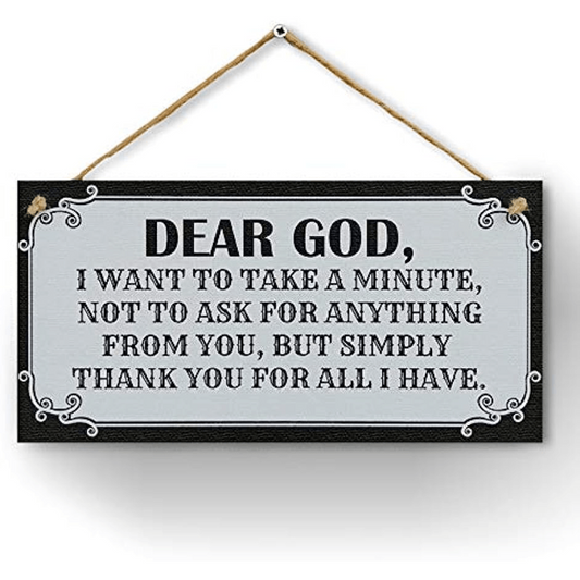 Faithful God House Decor Sign - Home Ornament