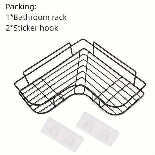 Stylish Metal Bathroom Shelf Rack