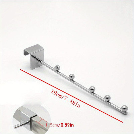 Metal Hook Student Bedside Hook Clothing Store Card Square Tube