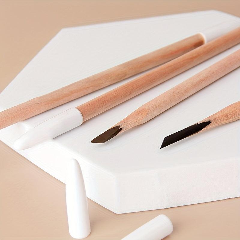 Waterproof Wooden Eyebrow Pencils Smudge Proof Makeup Set