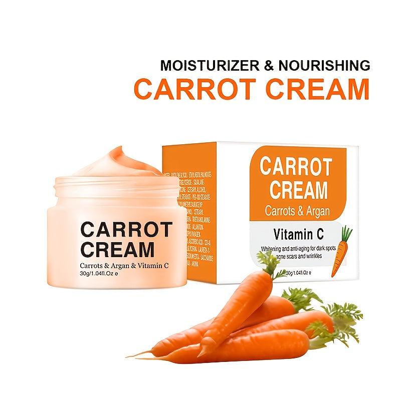Carrot Cream Brightening Dark Spot Corrector Moisturizer 30g