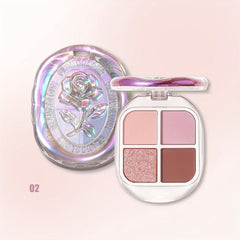 Earth Magic 4 Eyeshadow Palette - Matte Pearl & Smokey Finish