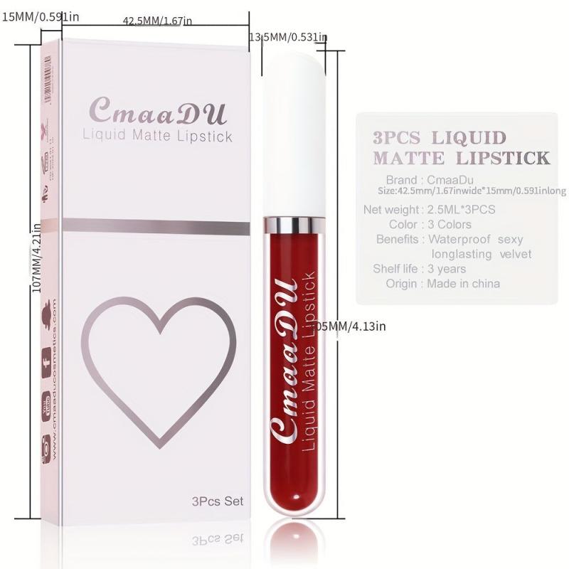 Mini Matte Lipstick Set Moisturizing Velvet Lipstick