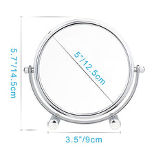 Double Sided 10X 1X Makeup Mirror with Stand