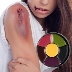 Bruise Wheel SFX Zombie Makeup Kit Halloween Professional Face Body Paint Set