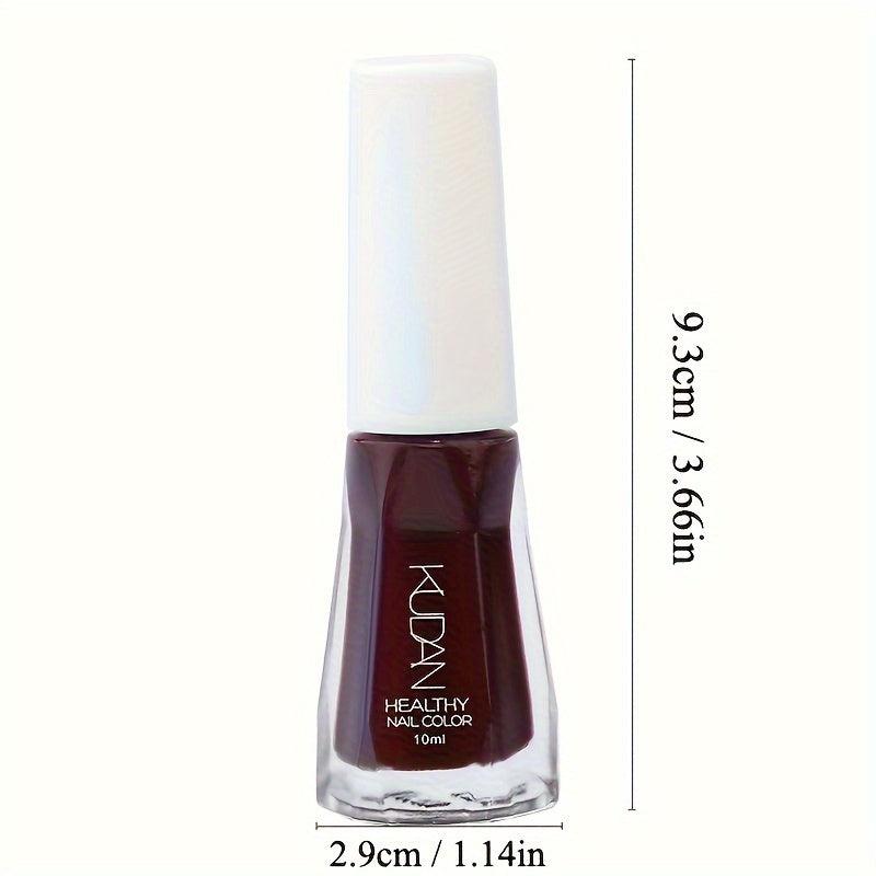 Water-Based Nail Polish 2-Pack No Bake Long Lasting