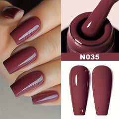 Soak Off UV LED Gel Nail Polish for Home Nail Art