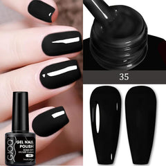 GJOQ Monochrome Gel Nail Polish - High Shine Finish