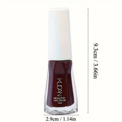 10ml Water Based Nail Polish Quick Dry Long Lasting Hypoallergenic