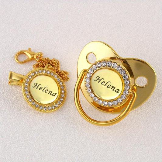 Personalized Name Bling Soothe Pacifier