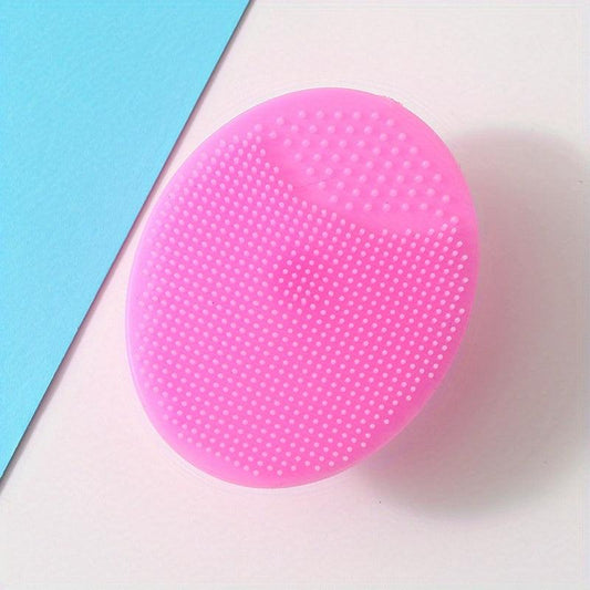 Silicone Shampoo Brush Baby Scrubber Hair Washing Tool