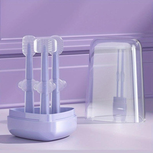 3pcs Baby Care Kit for Oral Cleaning 0-2 Years Olds