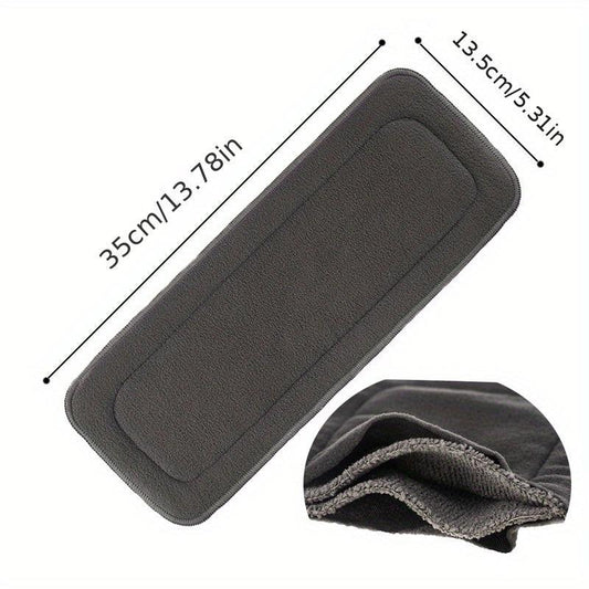 Reusable Baby Diaper Pad Charcoal Bamboo Insert