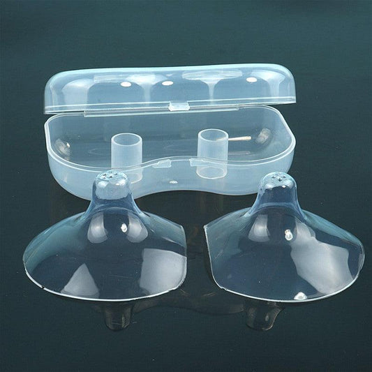 2pcs Breast Shield Nipple Protection Cover Breastfeeding Auxiliary
