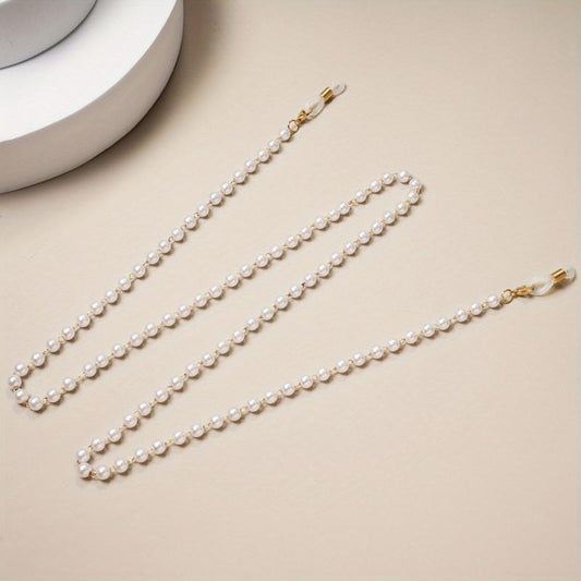Vintage Faux Pearl Glasses Chain Eyewear Lanyard Strap