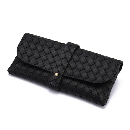Soft Sunglasses Case with Belt Buckle Press On Eyewear Box