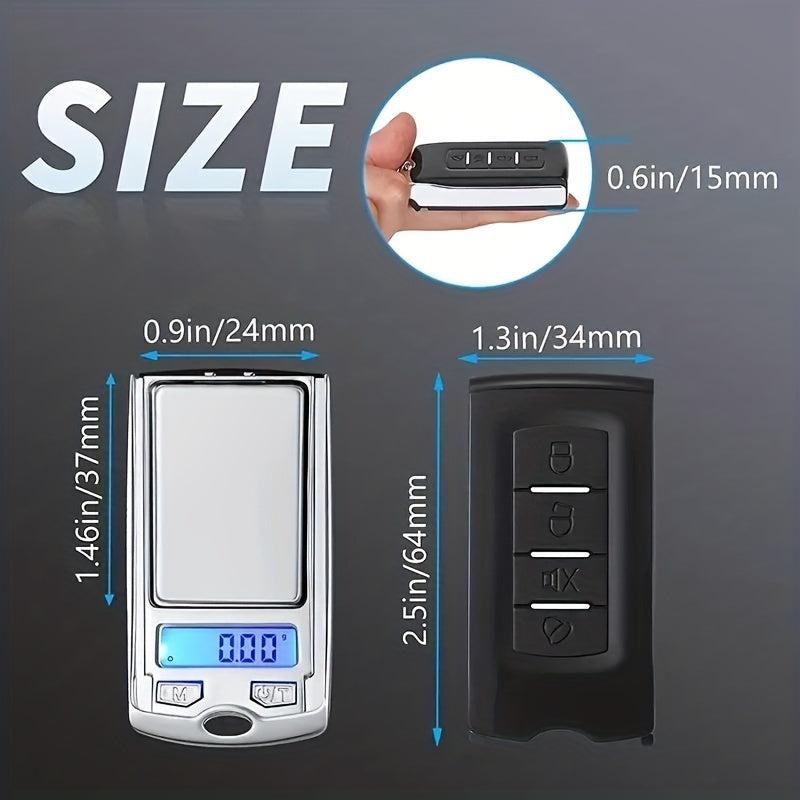 Digital Pocket Scale 100g 200g Capacity 0.01g Precision Jewelry Herbs