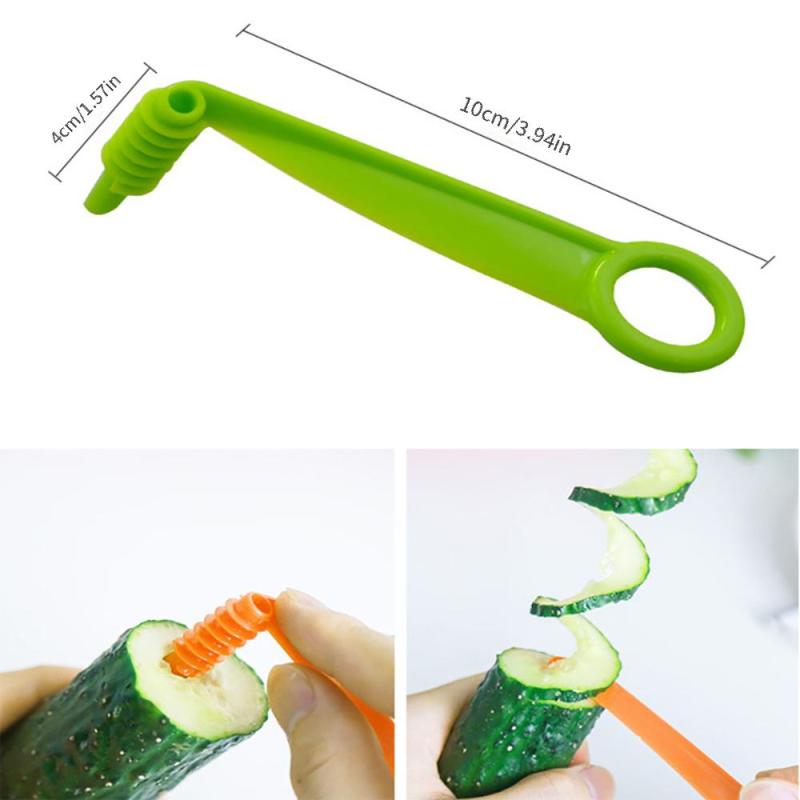 Spiral Screw Hand Slicer for Vegetables Fruits Kitchen Tool