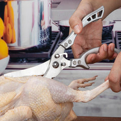 Kitchen Poultry Shears Stainless Steel Scissors Meat/Vegetable Grill Chef Cookin