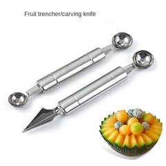 Stainless Steel Fruit Scoop for Carving Peeling Digging Fruits Vegetables