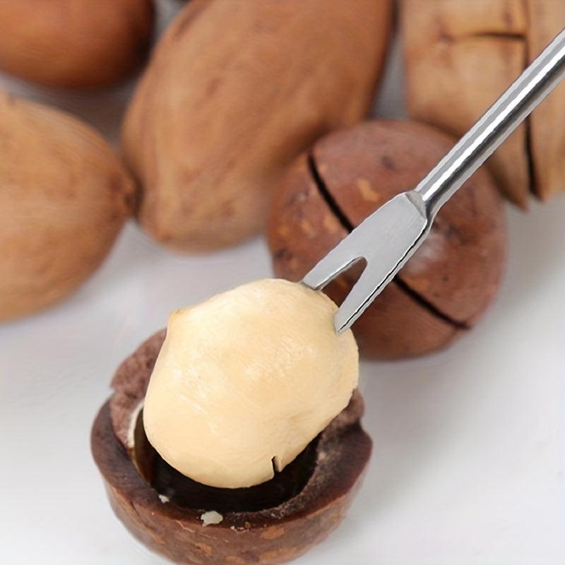 Stainless Steel Seafood Forks Set Portable Lobster Crab Needle Set