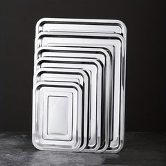 Stainless Steel Square Tray Deep/Shallow Perforated 304 Material