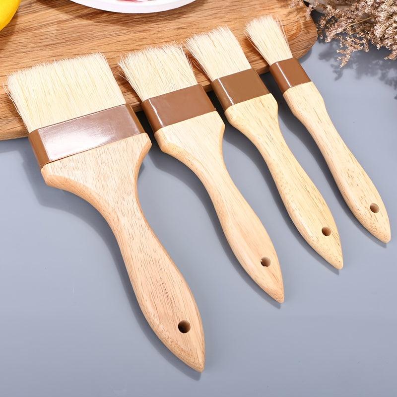 Pastry Brush Basting Brush Boar Bristles Beech Hardwood Handle BBQ Brush