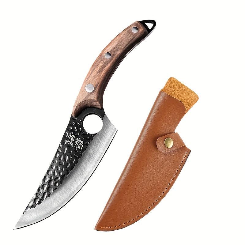 1pc Forged Stainless Steel Chef Set for Kitchen, Fishing, Meat Cutting