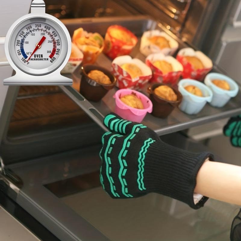 Oven Thermometer 50-300C 80-80F Stainless Steel Instant Read Cooking