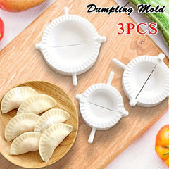 3 Pcs Dumpling Molds Dough Press Mold Kitchen Tool