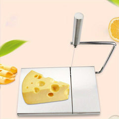 Stainless Steel Cheese Slicer with 5 Replaceable Wires