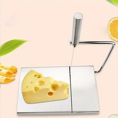 Stainless Steel Cheese Slicer with 5 Replaceable Wires