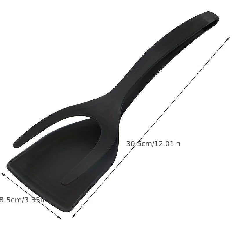 2-in-1 Non-Stick Omelette Pancake Tongs & Flip Spatula