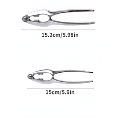 Zinc Alloy Nut Cracker Seafood Sheller Metal Chestnut Clip